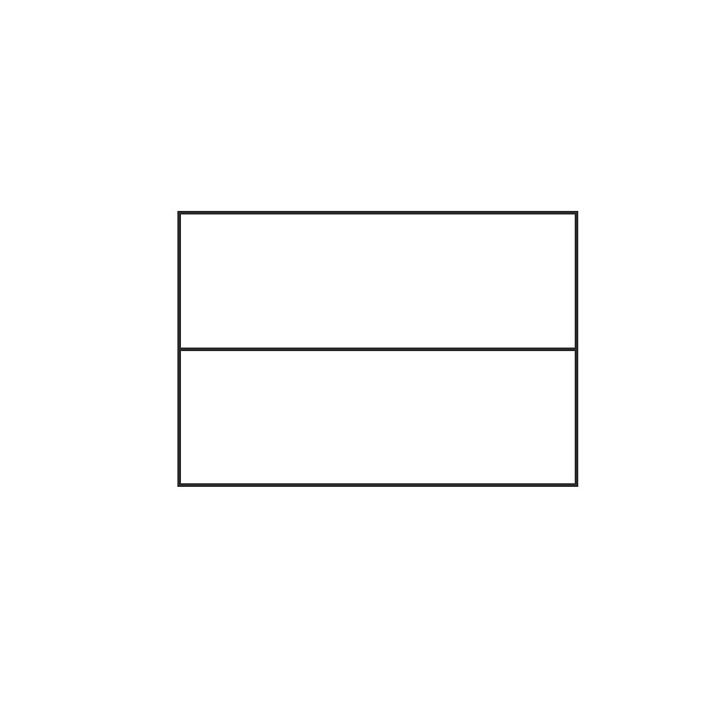 Estuche Zamora blanco alianzas 74x48x40 mm.